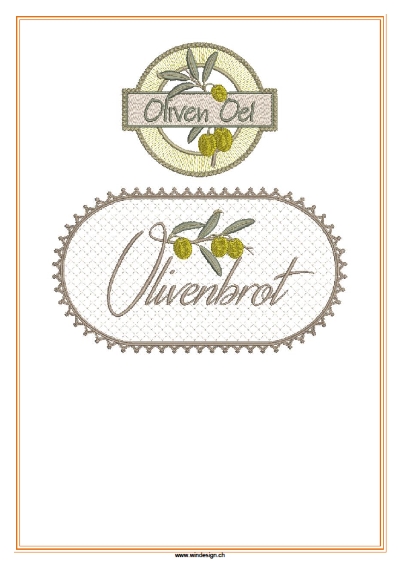 Oliven Oel, Olivenbrot