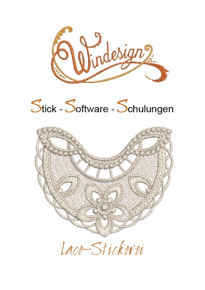 Schulungsunterlagen BERNINA-Software V8 & Stickmuster Lace-Stickerei